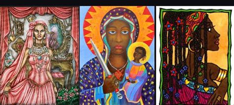 Erzulie: Voodoo Goddess of Water, Love, and Femininity.